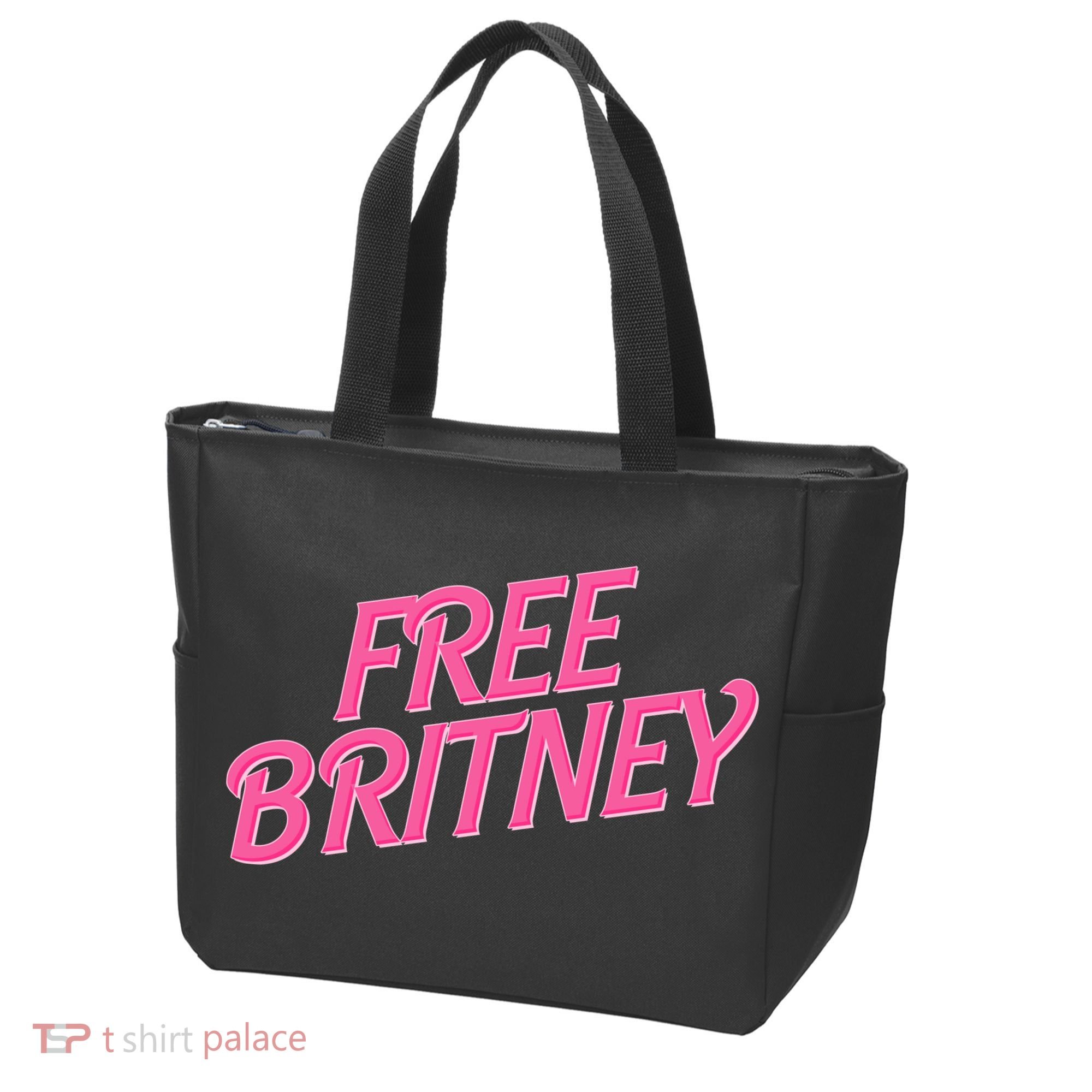 Free Britney Logo Tote Bag