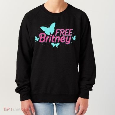 Free Britney Meme Butterflies Women's Sweatshirt