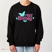 Free Britney Meme Butterflies Women's Sweatshirt thumb 0