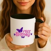 Free Britney Meme Butterflies Coffee Mug thumb 3