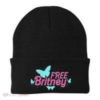 Free Britney Meme Butterflies Beanie thumb 0