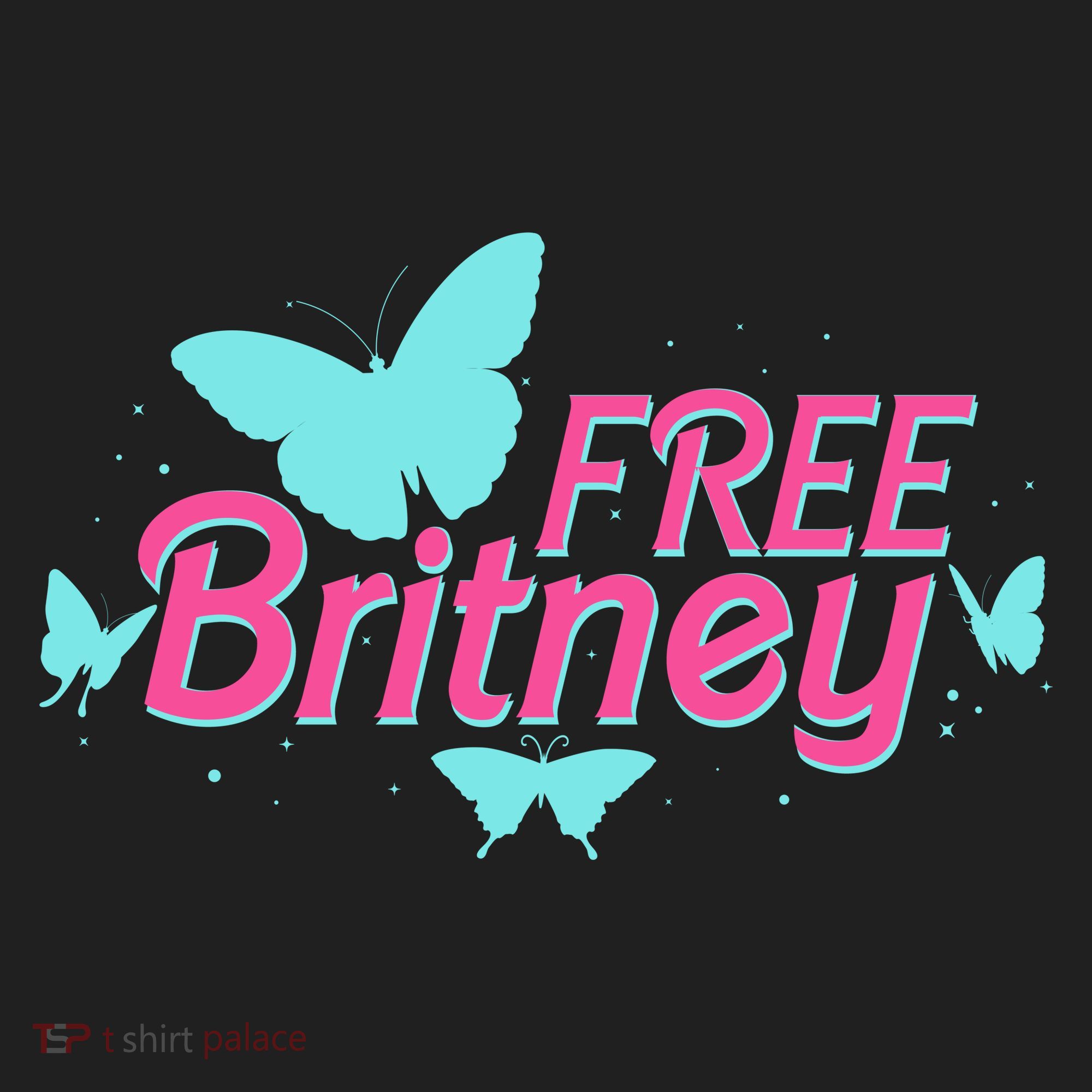 Free Britney Meme Butterflies Beanie