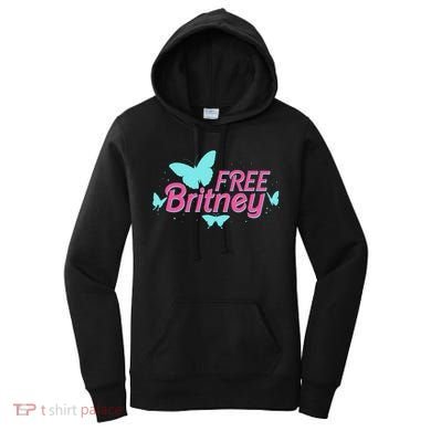 Free Britney Meme Butterflies Women's Hoodie