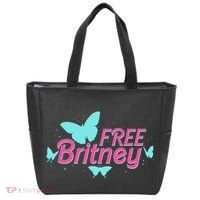 Free Britney Meme Butterflies Tote Bag thumb 0