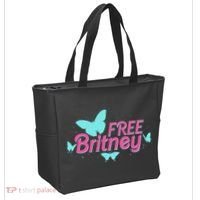Free Britney Meme Butterflies Tote Bag thumb 2