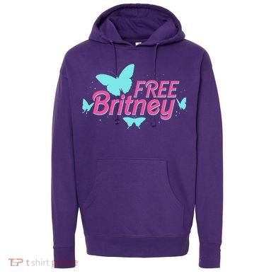 Free Britney Meme Butterflies Hoodie