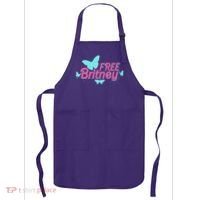 Free Britney Meme Butterflies Apron thumb 0