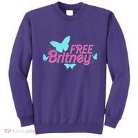 Free Britney Meme Butterflies Sweatshirt thumb 0