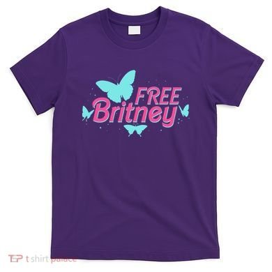 Free Britney Meme Butterflies T-Shirt