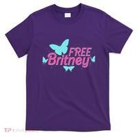 Free Britney Meme Butterflies T-Shirt thumb 0