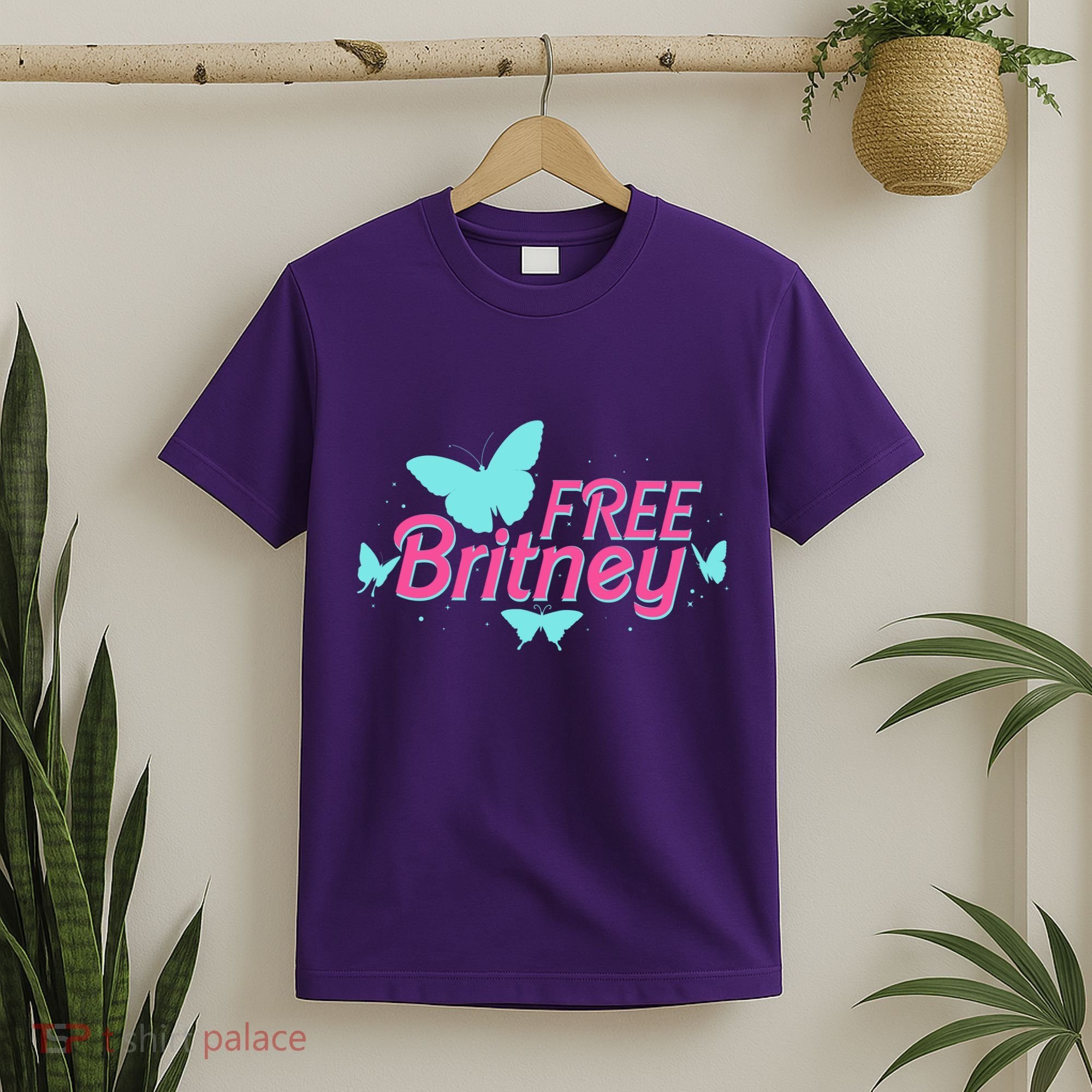 Free Britney Meme Butterflies T-Shirt