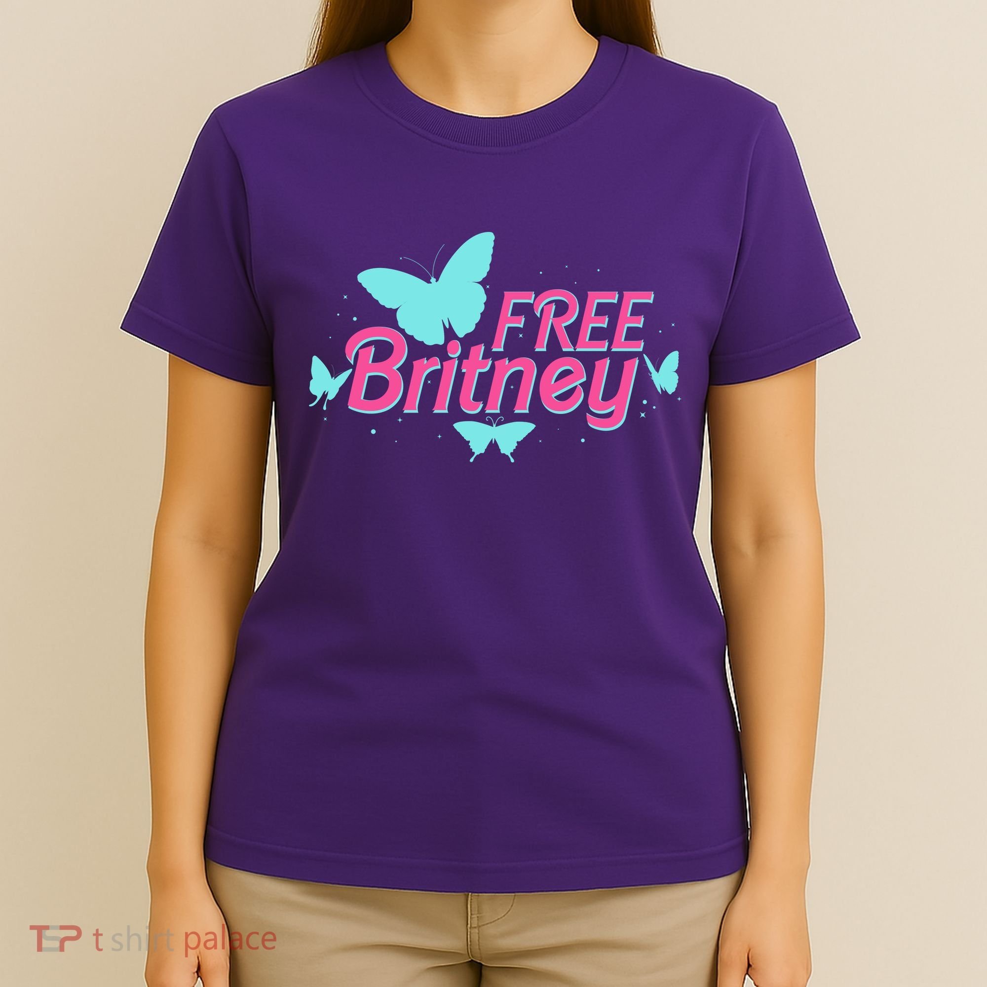 Free Britney Meme Butterflies T-Shirt