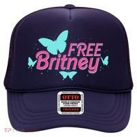Free Britney Meme Butterflies Hat thumb 0