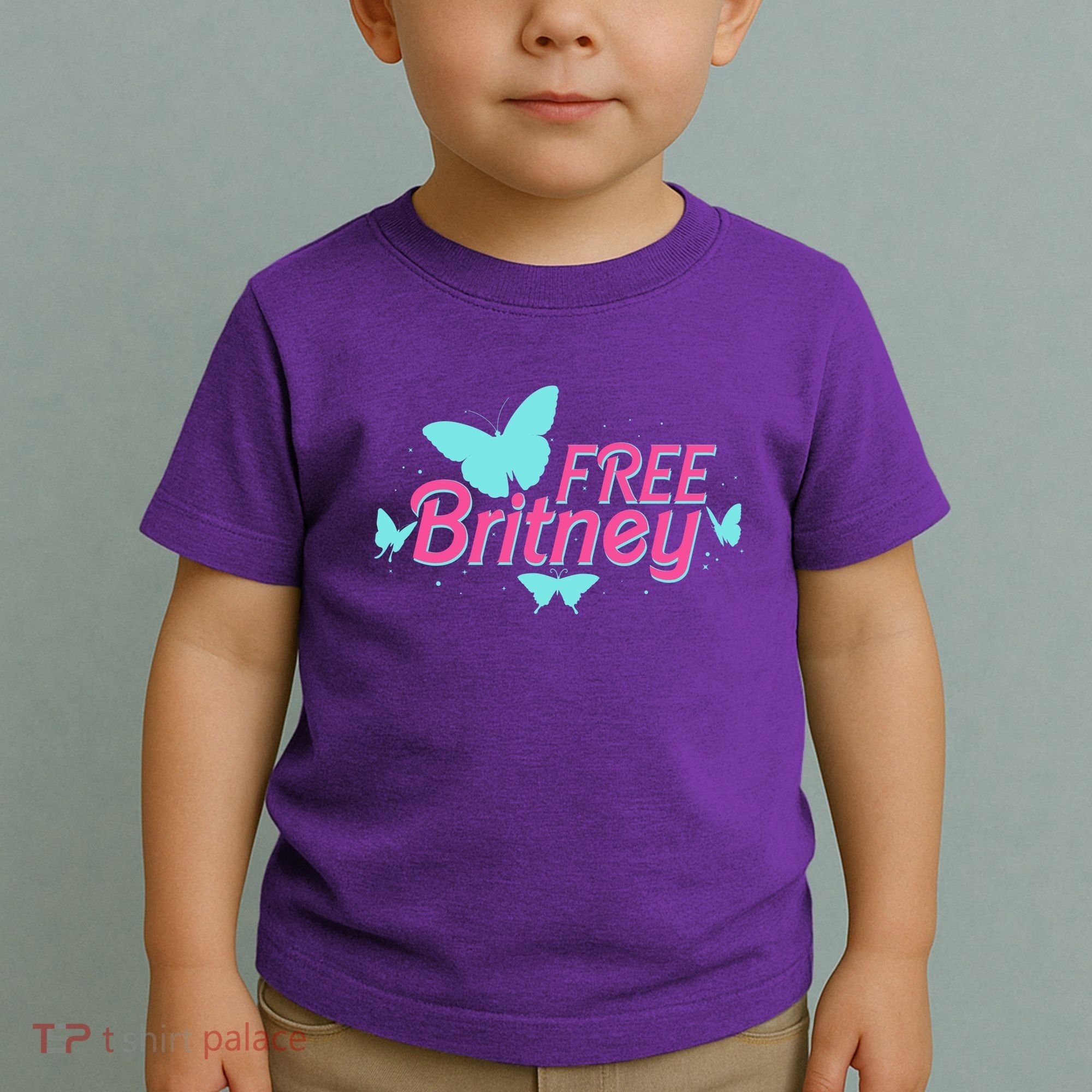 Free Britney Meme Butterflies Toddler T-Shirt