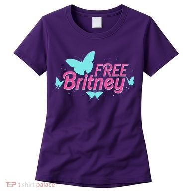 Free Britney Meme Butterflies Women's T-Shirt