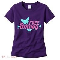 Free Britney Meme Butterflies Women's T-Shirt thumb 0