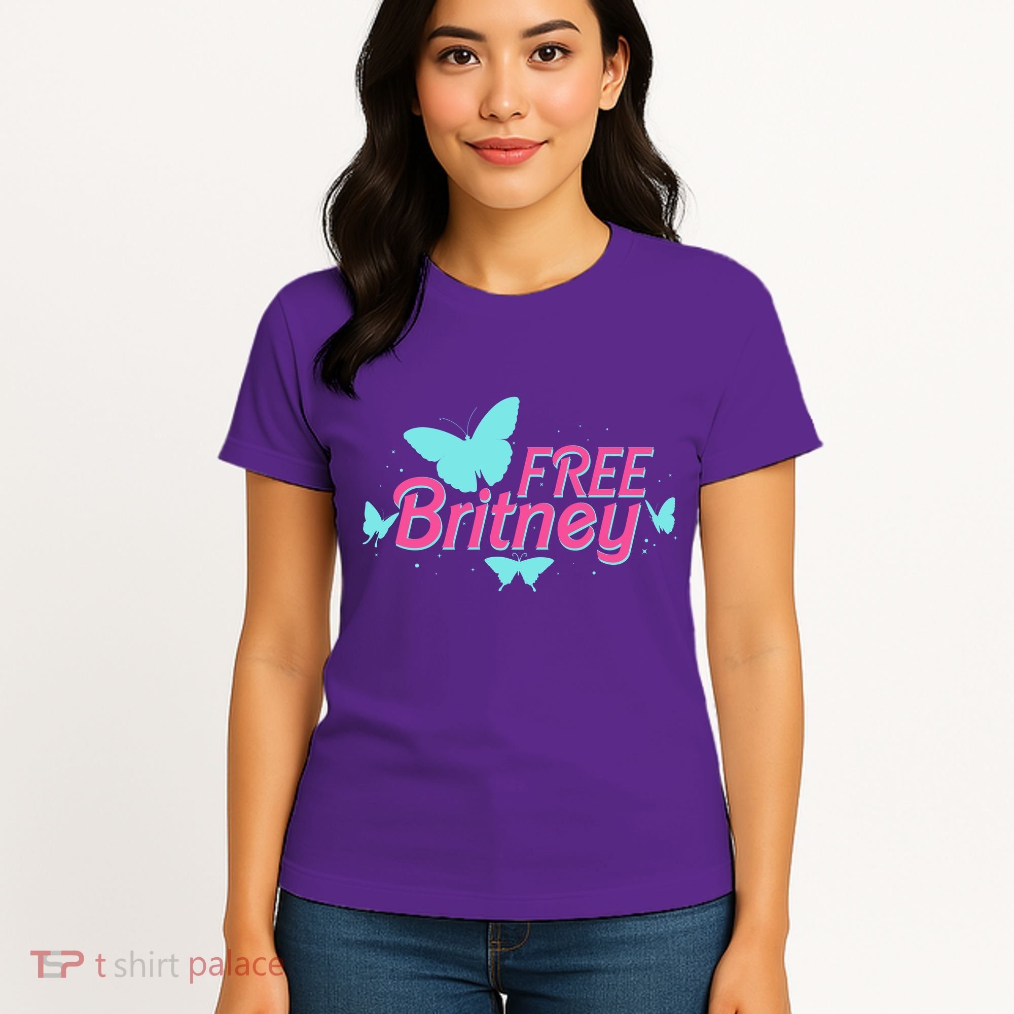 Free Britney Meme Butterflies Women's T-Shirt