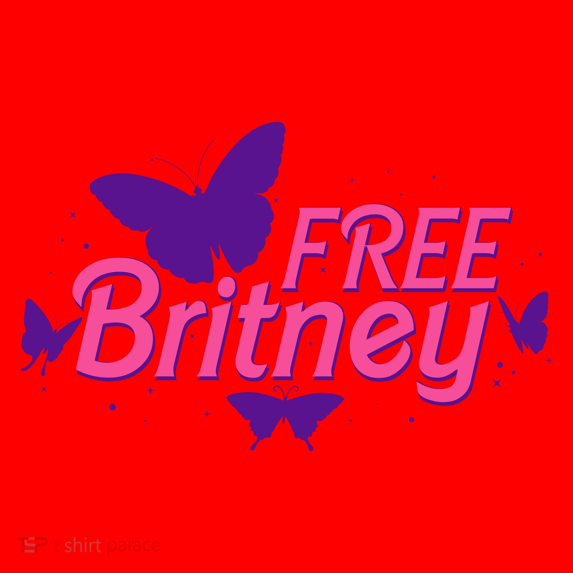 Free Britney Meme Butterflies Santa Hat