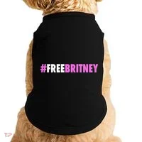 Free Britney Meme Fight For Britney Doggie Tank thumb 0