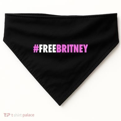 Free Britney Meme Fight For Britney USA-Made Doggie Bandana
