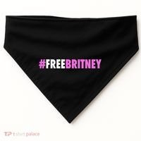 Free Britney Meme Fight For Britney USA-Made Doggie Bandana thumb 0