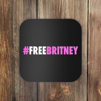 Free Britney Meme Fight For Britney Coaster
