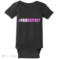 Free Britney Meme Fight For Britney Baby Bodysuit thumb 0