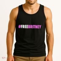 Free Britney Meme Fight For Britney Tank Top thumb 3
