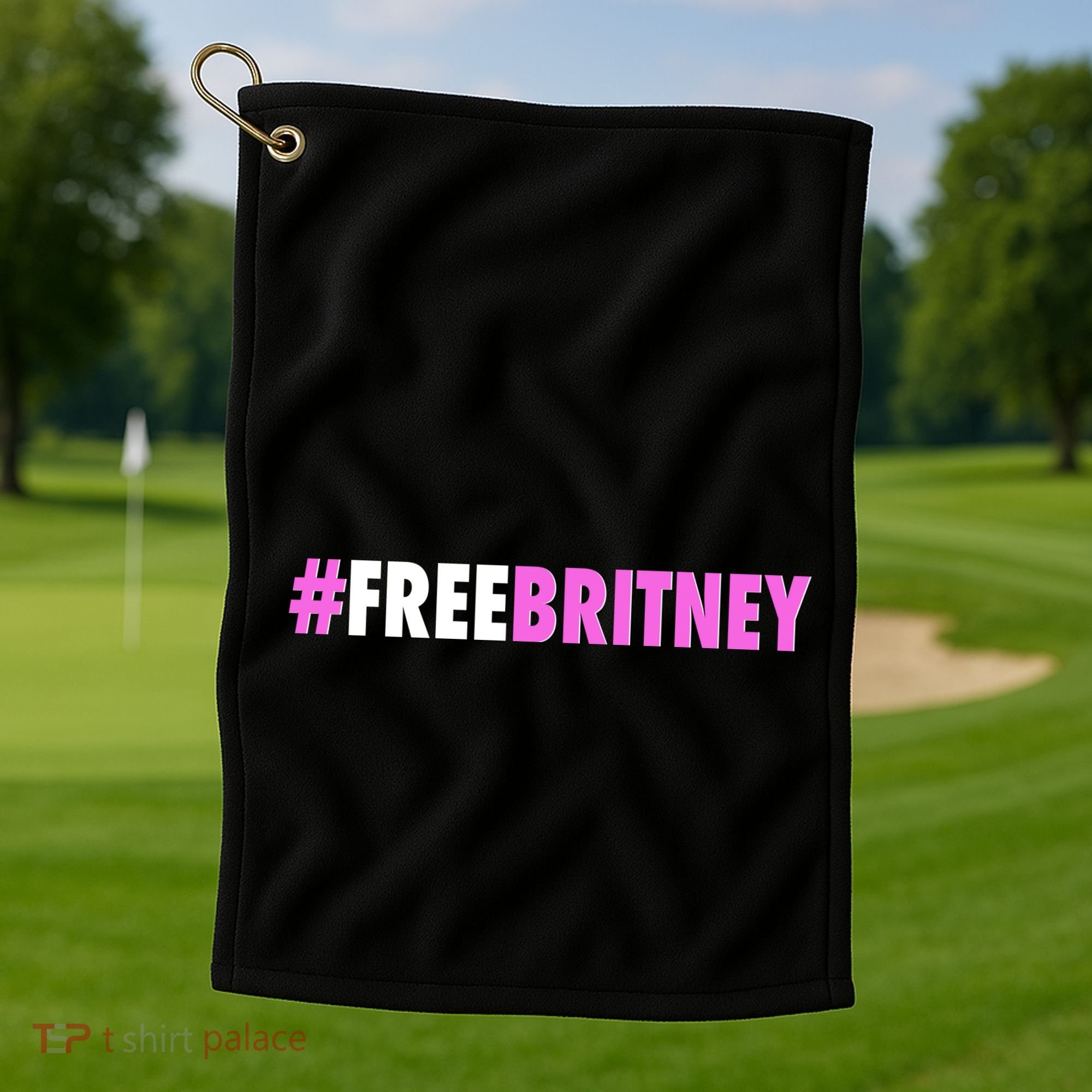 Free Britney Meme Fight For Britney Golf Towel