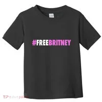 Free Britney Meme Fight For Britney Toddler T-Shirt thumb 0