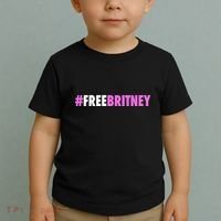 Free Britney Meme Fight For Britney Toddler T-Shirt thumb 2