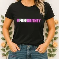 Free Britney Meme Fight For Britney Women's T-Shirt thumb 2