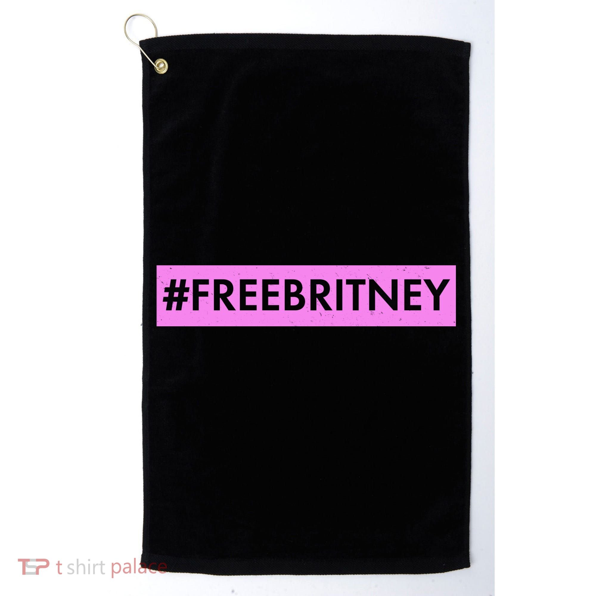 Free Britney Meme Movement Golf Towel