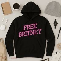 Free Britney pink Hoodie thumb 3