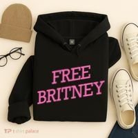 Free Britney pink Hoodie thumb 4