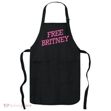 Free Britney pink Apron