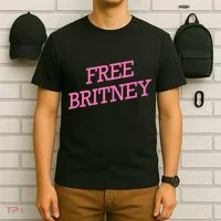 Free Britney pink T-Shirt thumb 6