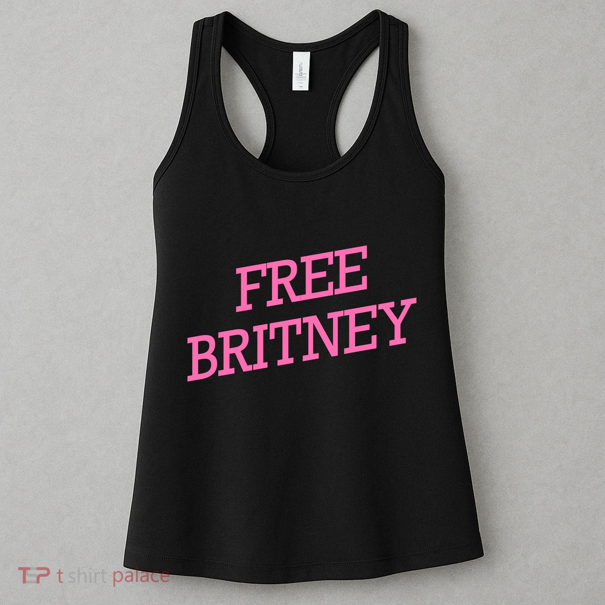 Free Britney pink Women's Tank Top
