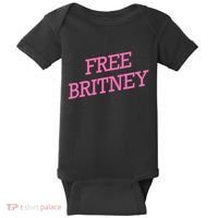 Free Britney pink Baby Bodysuit thumb 0