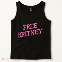 Free Britney pink Tank Top thumb 2