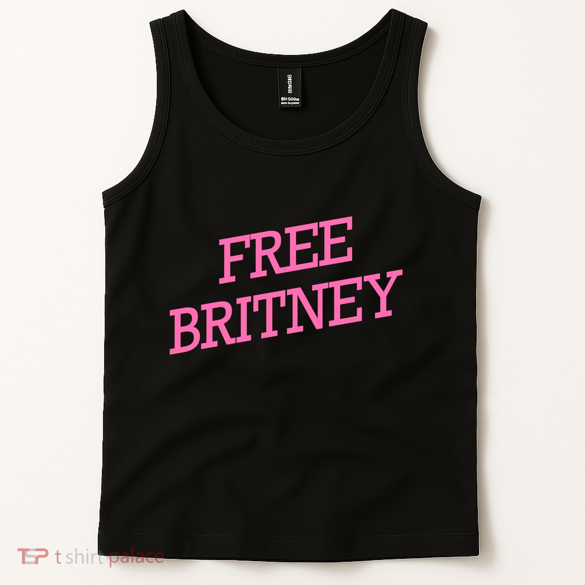 Free Britney pink Tank Top