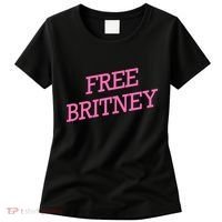 Free Britney pink Women's T-Shirt thumb 0