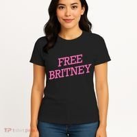 Free Britney pink Women's T-Shirt thumb 4