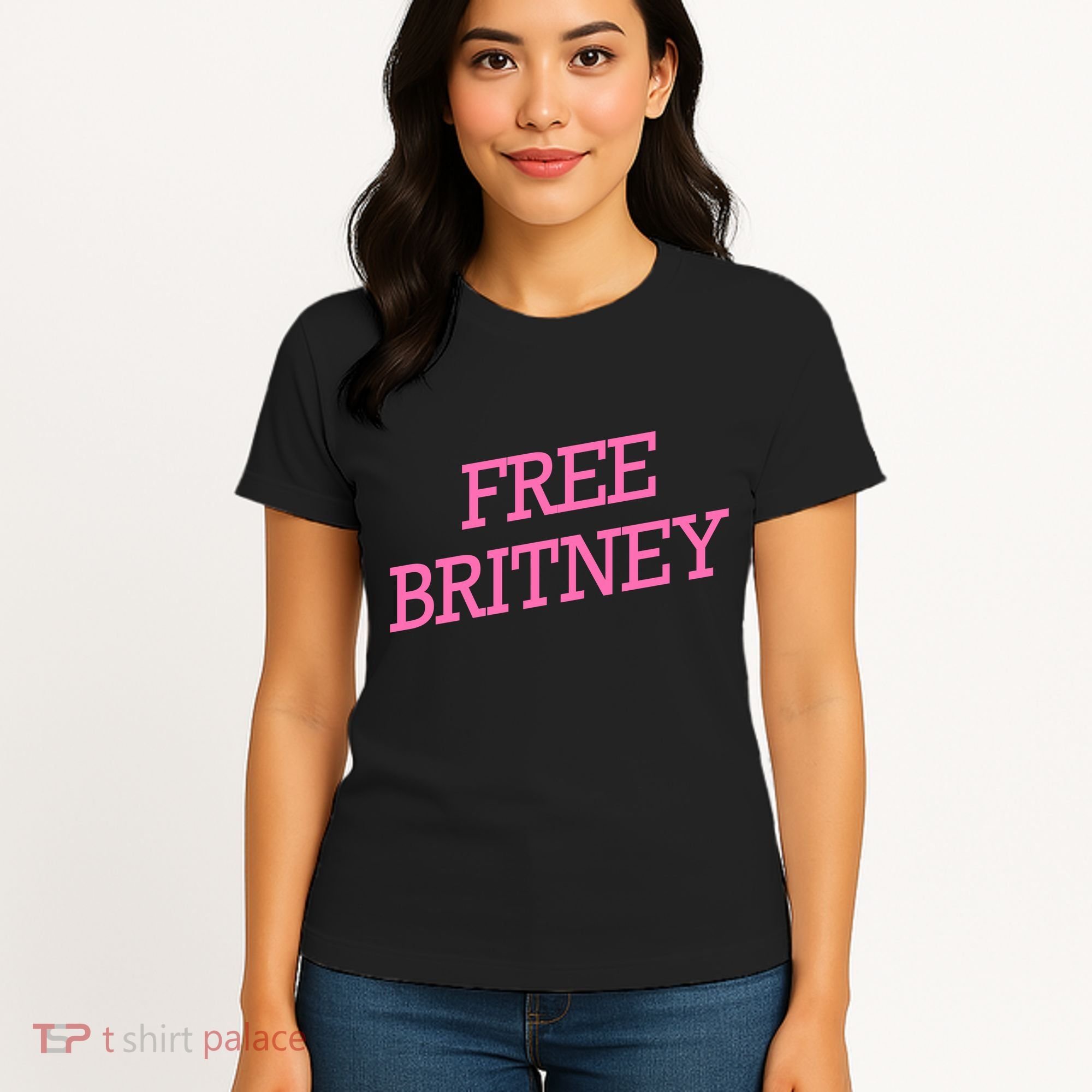 Free Britney pink Women's T-Shirt