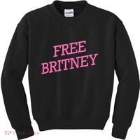Free Britney pink Kids Sweatshirt thumb 0