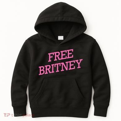 Free Britney pink Kids Hoodie