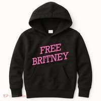 Free Britney pink Kids Hoodie thumb 0