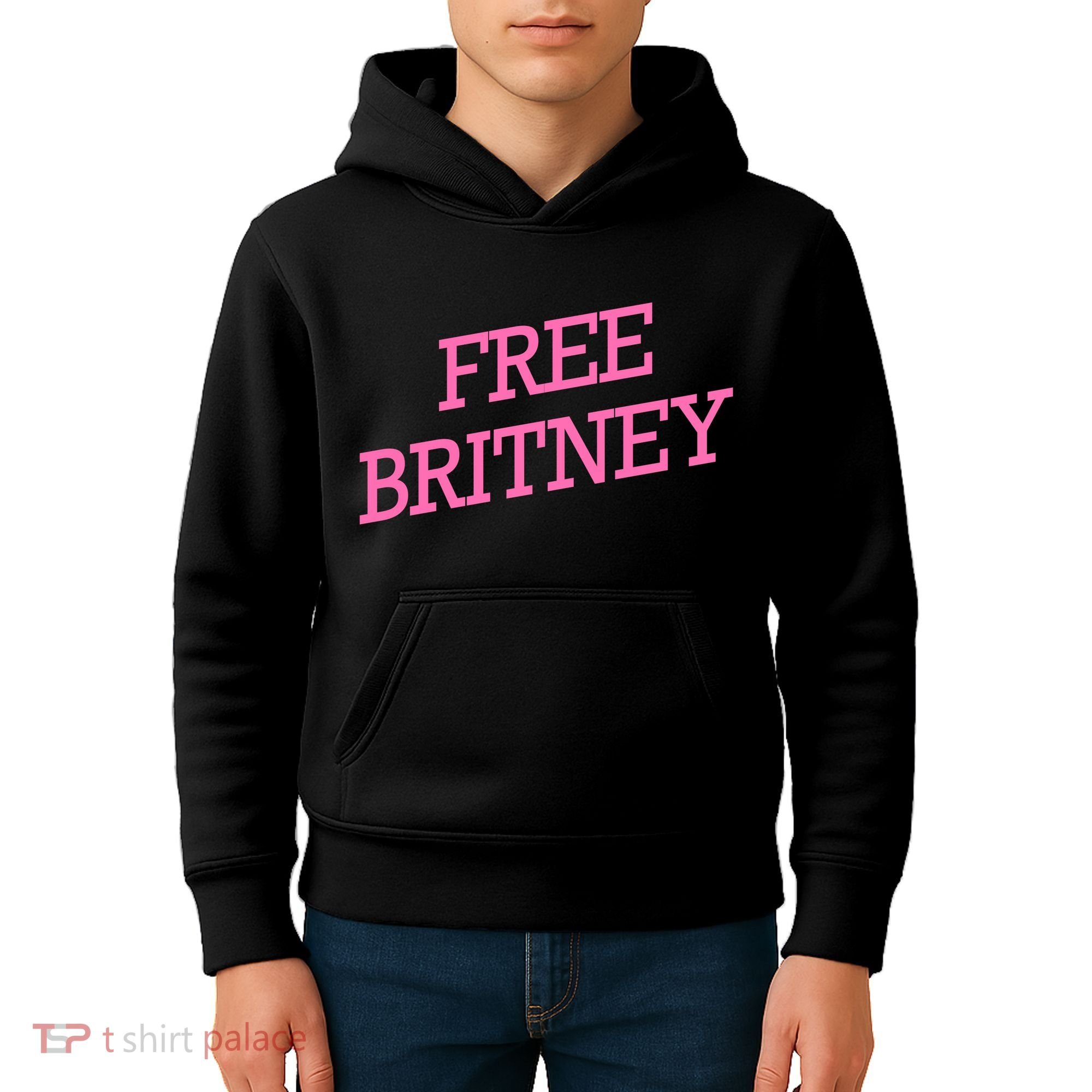 Free Britney pink Kids Hoodie