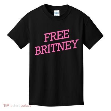 Free Britney pink Kids T-Shirt