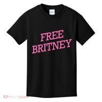 Free Britney pink Kids T-Shirt thumb 0